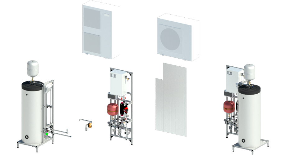 Конструктор блочно-модульной котельной HeatPumpBox-1 в Лабинске